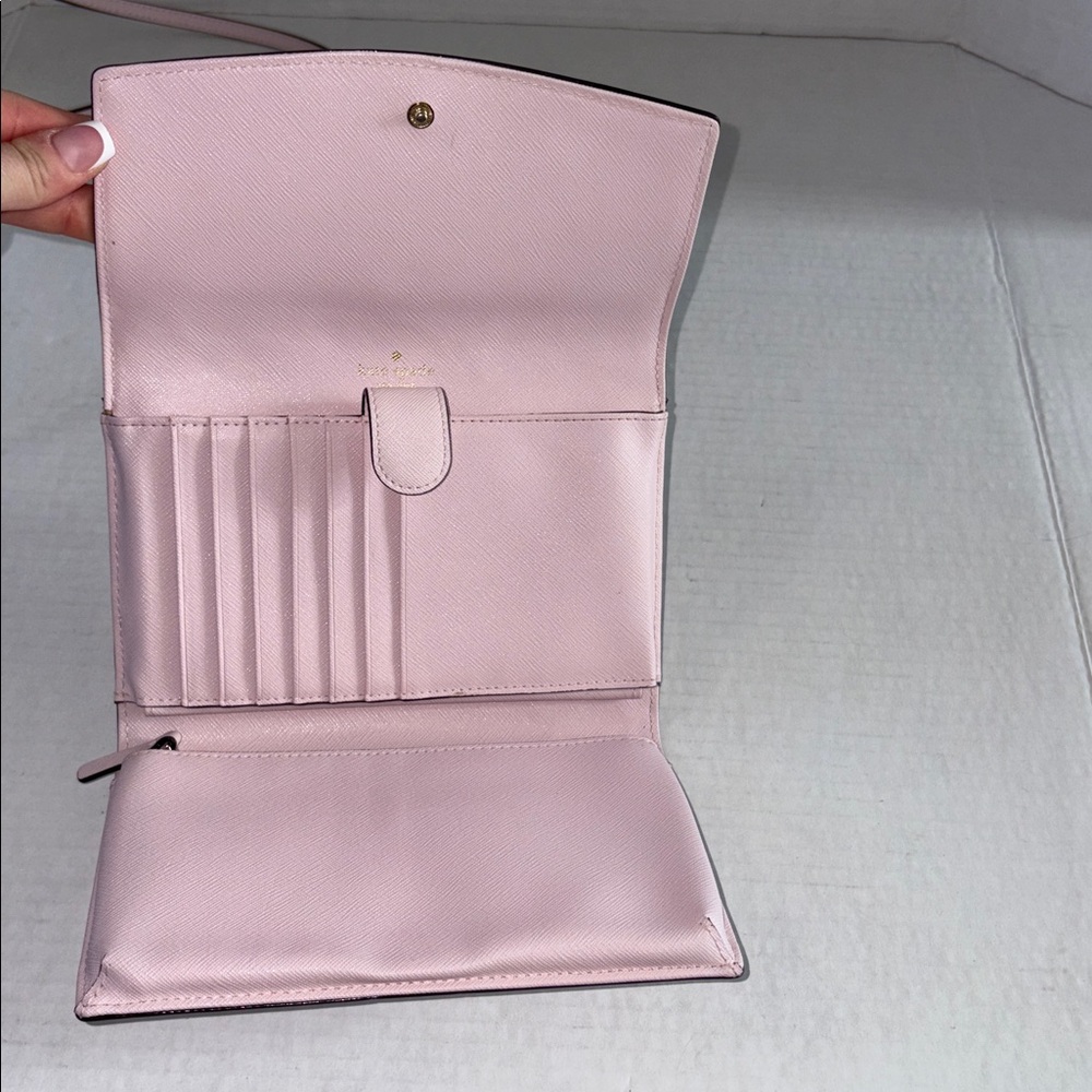 Kate Spade Light Pink Crossbody Bag Wallet - Picture 9 of 15